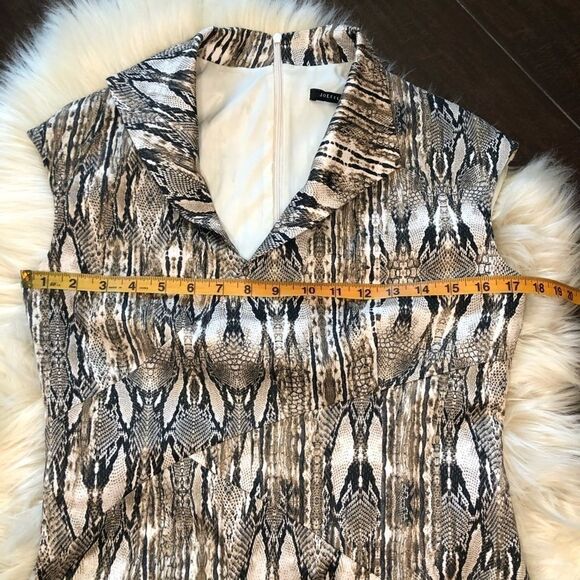 Joeffer Caoc snake print dress size 6 - Picture 9 of 11